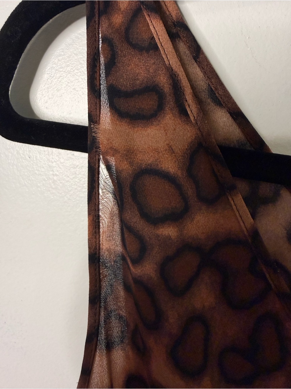 Just Cavalli Leopard Print Ruffle Mini Dress Animal Print Y2K Designer - Picture 8 of 8